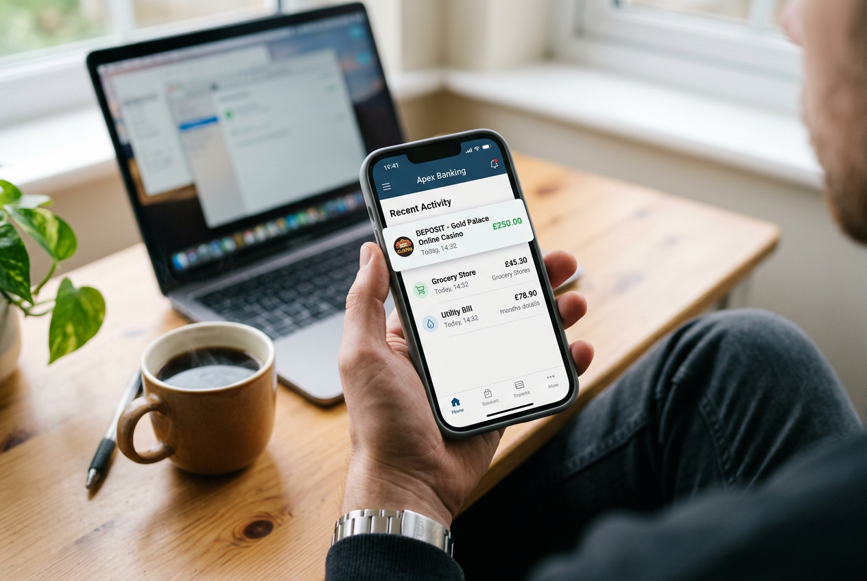 Πληρωμή σε online καζίνο μέσω Visa σε smartphone